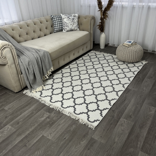 Килим 120х180 "Melange Gray"